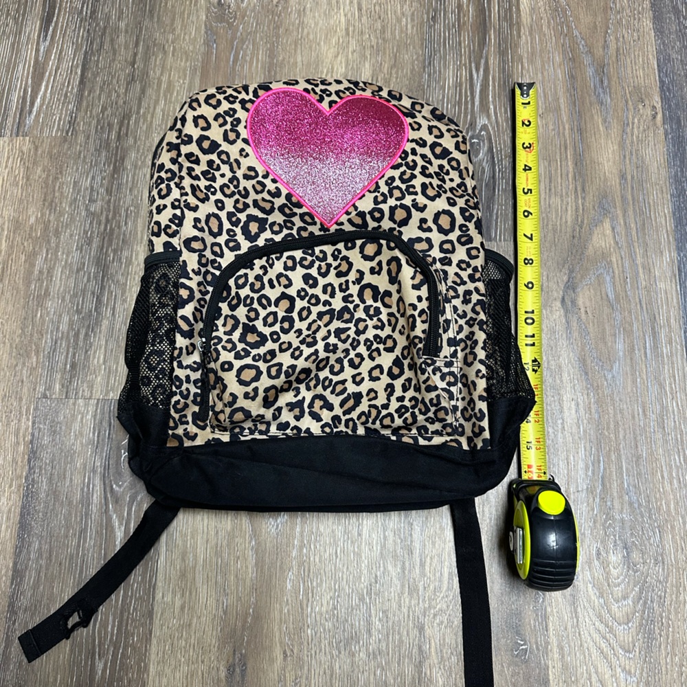 Leopard print backpack - Picture 3 of 4